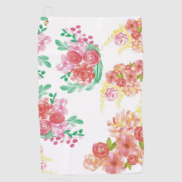 Aqua fleur ゴルフタオル