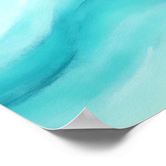 Aqua Flow ポスター (角)