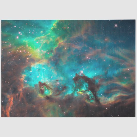 Aqua Green Star Cluster NGC 2074 LMC 薄葉紙 (正面)