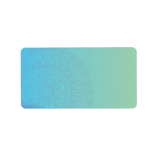 Aqua HEMSA HAND of GODプリント独自のラベル ラベル (正面)