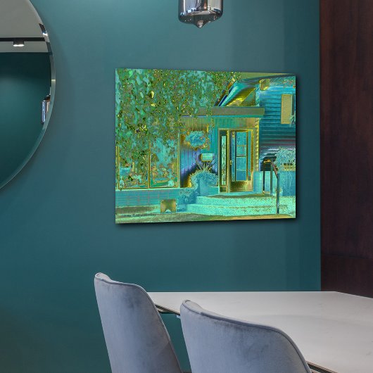 Aqua House 1 キャンバスプリント