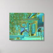 Aqua House 1 キャンバスプリント (正面)