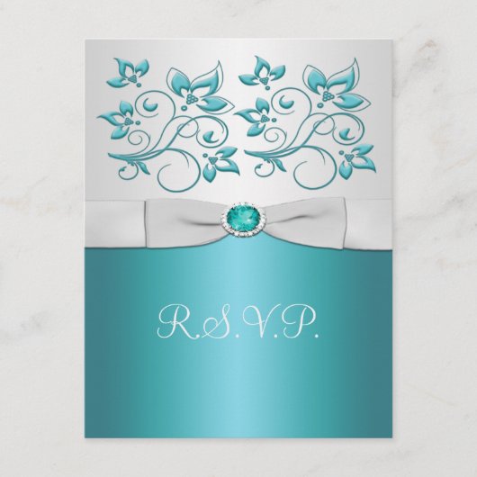 Aqua-marineおよびSilverリプライ・カードII 出欠カード (正面)