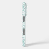 Aqua Mint White Swirls Case-Mate iPhoneケース (裏面 / 右)
