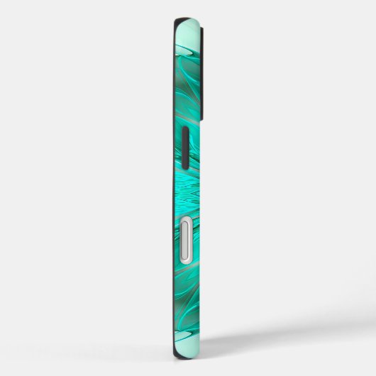 Aqua Modern Translucent Design Phone Cover Case-Mate iPhoneケース (裏面 / 右)