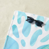 Aqua Ocean Coral Sealife  ビーチタオル (インサイチュ)