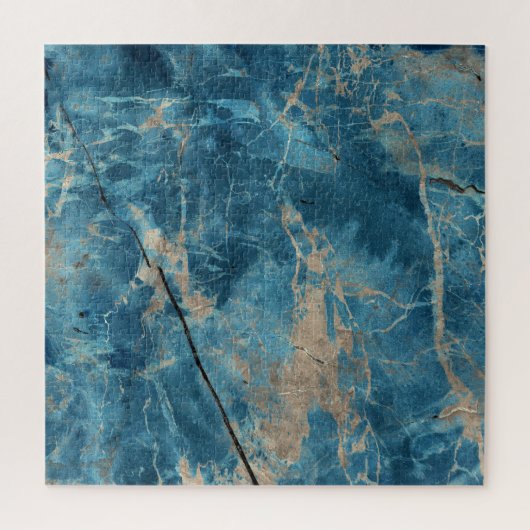 Aqua Onyx Marble:高解像度デザイン。 ジグソーパズル (縦)