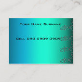 Aqua pixels名刺 名刺 (裏面)