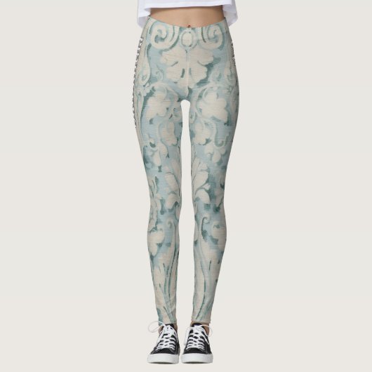 Aqua Renaissance Vine Leggings レギンス (正面)