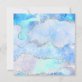 *~* AQUA RSVP Website Stars AR13 AGATE 結婚's 招待状 (裏面)