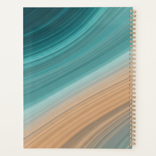 Aqua Sand Flow プランナー手帳 (裏面)