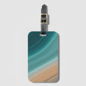 Aqua Sand Flow ラゲッジタグ (正面縦)