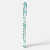 Aqua Shells Personalized Case-Mate iPhoneケース (裏面 / 右)