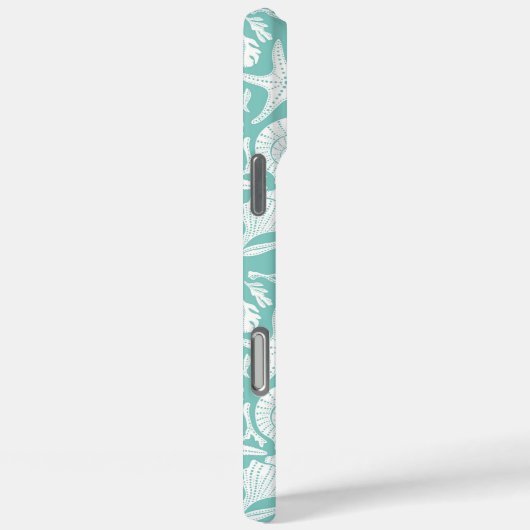 Aqua Shells Personalized Case-Mate iPhoneケース (裏面 / 右)