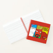 Aqua Teen Hunger Force Character Panel Graphic ノートブック (内部)