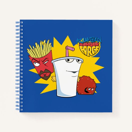 Aqua Teen Hunger Force Explosive Graphic ノートブック (正面)