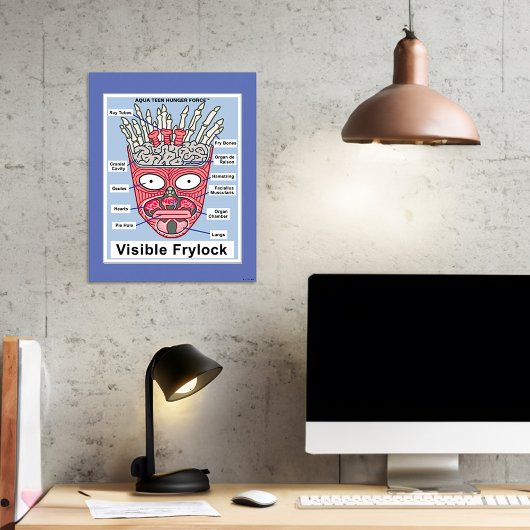 Aqua Teen Hunger Force Visible Frylock Poster ポスター