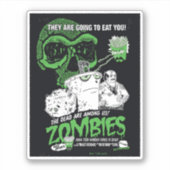 Aqua Teen Hunger Force Zombies Poster シール (正面)