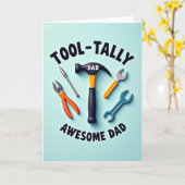 Aqua Tools 父の日カード カード (黄色い花)