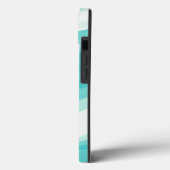 Aqua Wave Abstract Case Case-Mate iPhoneケース (裏面 / 左)