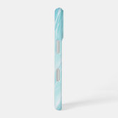 Aqua Wave Shimmering Water Phone Case iPhone 16ケース (右側面)