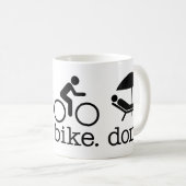 Aquabikeのマグ コーヒーマグカップ (正面右)