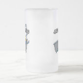 Aquaholicのスキューバ フロストグラスビールジョッキ (中央)