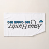 AquaHunter (TM)の魚釣りのブランドはぼろきれまたは手タオルを発汗させました ハンドタオル (ハンドタオル)