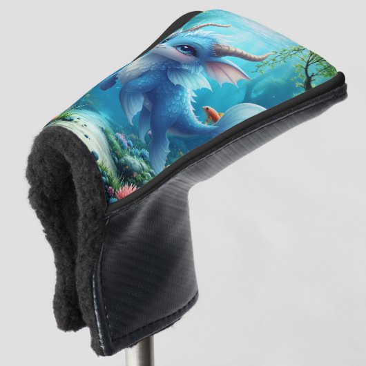 Aqualumi ―サンゴの夢の守り手 ゴルフヘッドカバー (3/4 正面)