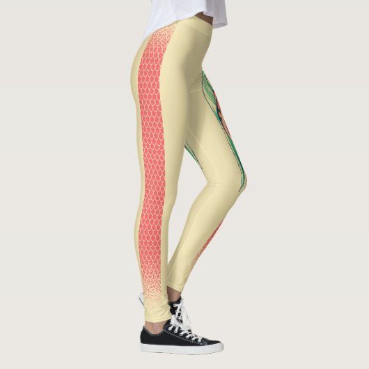 Aquaman |の女王の漁師のアールヌーボーのパネル レギンス (右)