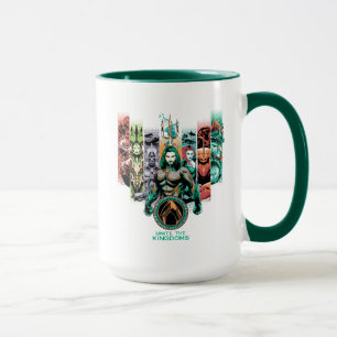 Aquaman は"王国"のAtlanteansのグラフィック結合します マグカップ
