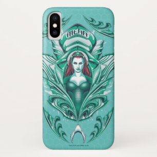 Aquaman 華美なMeraのグラフィック iPhone X ケース