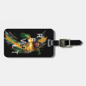 Aquaman | Aquamanの"反乱"の屈折させたグラフィック ラゲッジタグ (正面横)