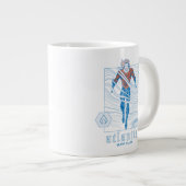 Aquaman - Atlantis Surf Club ジャンボコーヒーマグカップ (正面右)