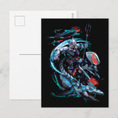 Aquaman | Orm, Black Manta, Tylosaur, & Ships ポストカード (正面/裏面)
