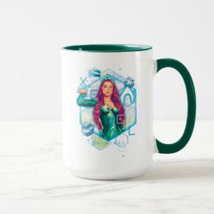 Aquaman XebelのプリンセスMeraの六角形のグラフィック マグカップ