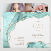 Aquamarine agateサービスメニューカタログ (正面/裏面)