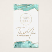 Aquamarine agateパッケージの挿入 (正面)