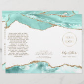 Aquamarine agateパンフレット (正面/裏面)