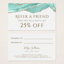 Aquamarine Agate紹介カード