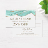 Aquamarine Agate紹介カード (デスク)