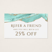 Aquamarine Agate紹介カード (正面)