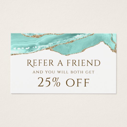 Aquamarine Agate紹介カード (正面)