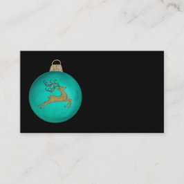 AQUAMARINE CHRISTMAS BUBBLE 名刺