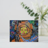 「Aquanautの懸命時間」ポストカード ポストカード (スタンド正面)