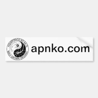 Aquaponicsのバンパーステッカー バンパーステッカー