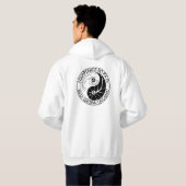 Aquaponicsのフード付きのトレーナー パーカ (裏面フル)