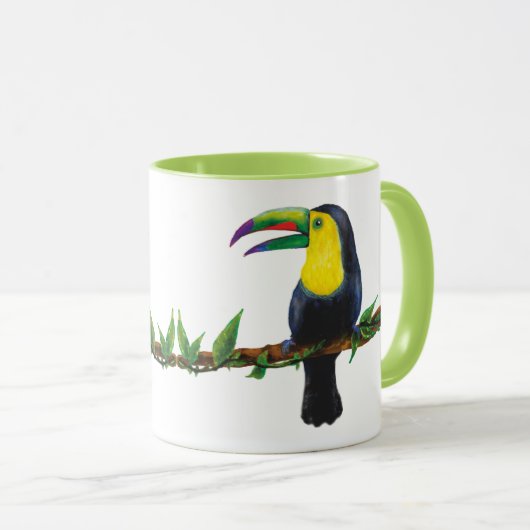 Aquarell Tucan マグカップ (正面右)