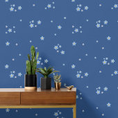 Aquarell Vergissmeinnicht Blüten - dunkelblau 壁紙