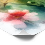 Aquarelle, fleurs des champs ポスター (コーナー)
